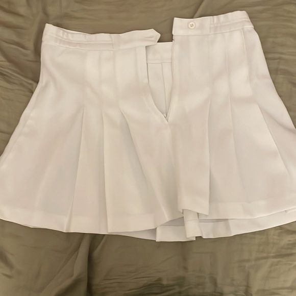 Head Sportswear Pleated White Mini Tennis Skirt Size L - Picture 2 of 4